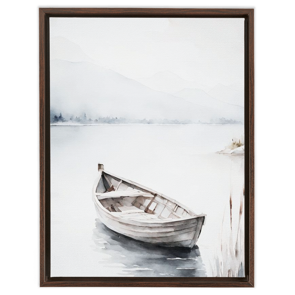 "Fishing Boat" Canvas Framed