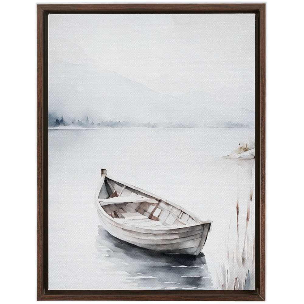 "Fishing Boat" Canvas Framed